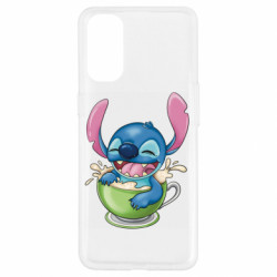 Чехол из раздела Лило и Стич Стич в кофе для Oppo Reno 4 - FATLINE Чехол из раздела Лило и Стич Стич в кофе для Oppo Reno 4