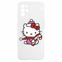 Чехол из раздела НОВЫЙ ГОД 2026 Christmas Kitty with candy для Oppo Reno 6 - FATLINE Чехол из раздела НОВЫЙ ГОД 2026 Christmas Kitty with candy для Oppo Reno 6