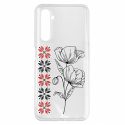 Чехол из раздела Авторские принты Маки. Вишивка. Украина для Realme 6 Pro - FATLINE Чехол из раздела Авторские принты Маки. Вишивка. Украина для Realme 6 Pro