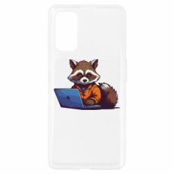 Чехол из раздела ShelganenOK енот программист для Realme 7 Pro - FATLINE Чехол из раздела ShelganenOK енот программист для Realme 7 Pro