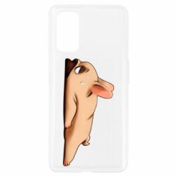 Чехол из раздела Бульдог Французький бульдог устал для Realme 7 Pro - FATLINE Чехол из раздела Бульдог Французький бульдог устал для Realme 7 Pro