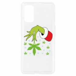 Чехол из раздела НОВЫЙ ГОД 2026 Гринч с листочком для Realme 7 Pro - FATLINE Чехол из раздела НОВЫЙ ГОД 2026 Гринч с листочком для Realme 7 Pro