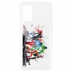 Чехол из раздела Мстители Мстители Арт для Realme 7 Pro - FATLINE Чехол из раздела Мстители Мстители Арт для Realme 7 Pro