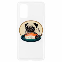 Чехол из раздела Abstactionist Мопс и еда. для Realme 7 Pro - FATLINE Чехол из раздела Abstactionist Мопс и еда. для Realme 7 Pro