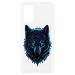 Чехол из раздела Волк Неоновый волк для Realme 7 Pro