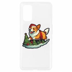 Чехол из раздела Авторские принты Рождество. Счастливый корги для Realme 7 Pro - FATLINE Чехол из раздела Авторские принты Рождество. Счастливый корги для Realme 7 Pro