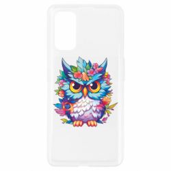 Чехол из раздела ShelganenOK сова цветочная для Realme 7 Pro - FATLINE Чехол из раздела ShelganenOK сова цветочная для Realme 7 Pro