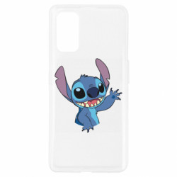 Чехол из раздела Лило и Стич Стич машет лапой для Realme 7 Pro - FATLINE Чехол из раздела Лило и Стич Стич машет лапой для Realme 7 Pro