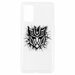 Чехол из раздела MidgArtDesign Трансформеры символ десептиконов с трещинами для Realme 7 Pro - FATLINE Чехол из раздела MidgArtDesign Трансформеры символ десептиконов с трещинами для Realme 7 Pro