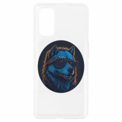 Чехол из раздела Волк Волк в очках для Realme 7 Pro