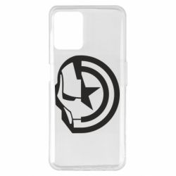 Чехол из раздела Железный человек Iron Man and Captain America для Realme 8i - FATLINE Чехол из раздела Железный человек Iron Man and Captain America для Realme 8i