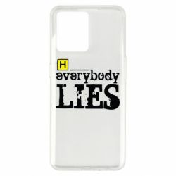 Чехол из раздела Доктор Хаус Everybody LIES House для Realme 9/9 Pro Plus - FATLINE Чехол из раздела Доктор Хаус Everybody LIES House для Realme 9/9 Pro Plus