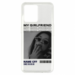 Чехол из раздела Девушке "MY GIRLFRIEND" your photo and text для Realme 9/9 Pro Plus - FATLINE Чехол из раздела Девушке "MY GIRLFRIEND" your photo and text для Realme 9/9 Pro Plus