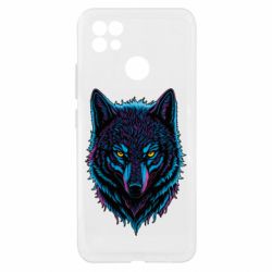 Чехол из раздела Волк Неоновый волк для Realme C21