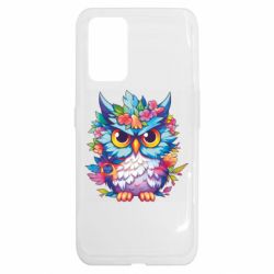 Чехол из раздела ShelganenOK сова цветочная для Realme GT - FATLINE Чехол из раздела ShelganenOK сова цветочная для Realme GT
