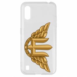 Чехол из раздела Воздушные силы Беретный знак Воздушных сил Вооруженных сил Украины для Samsung A01/M01 - FATLINE Чехол из раздела Воздушные силы Беретный знак Воздушных сил Вооруженных сил Украины для Samsung A01/M01