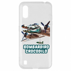 Чехол из раздела Мемы BOMBARDIRO CROCODILO для Samsung A01/M01 - FATLINE Чехол из раздела Мемы BOMBARDIRO CROCODILO для Samsung A01/M01