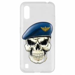 Чехол из раздела Воздушные силы Череп. Воздушные силы Украины для Samsung A01/M01 - FATLINE Чехол из раздела Воздушные силы Череп. Воздушные силы Украины для Samsung A01/M01