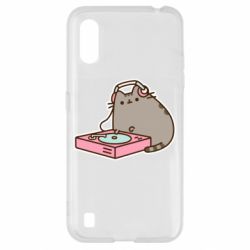Чехол из раздела Pusheen Pusheen and Music для Samsung A01/M01 - FATLINE Чехол из раздела Pusheen Pusheen and Music для Samsung A01/M01