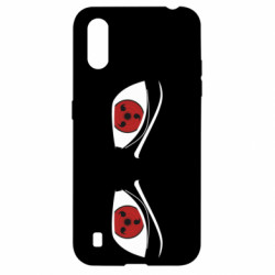 Чехол из раздела Саске Учиха Шаринган глаза для Samsung A01/M01 - FATLINE Чехол из раздела Саске Учиха Шаринган глаза для Samsung A01/M01