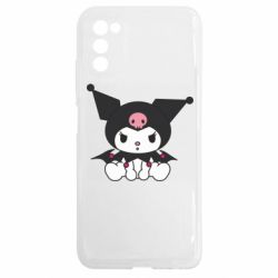 Чехол из раздела Hello Kitty Куроми. Сидит для Samsung A03s - FATLINE Чехол из раздела Hello Kitty Куроми. Сидит для Samsung A03s