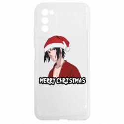 Чехол из раздела Саске Учиха Sasuke Merry Christmas для Samsung A03s - FATLINE Чехол из раздела Саске Учиха Sasuke Merry Christmas для Samsung A03s