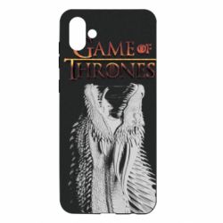 Чохол з розділу Гра престолів Gray dragon для Samsung A04 - FATLINE Чохол з розділу Гра престолів Gray dragon для Samsung A04