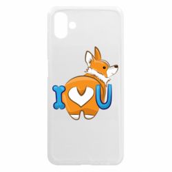 Чехол из раздела ArtBox I love you corgi для Samsung A04 - FATLINE Чехол из раздела ArtBox I love you corgi для Samsung A04