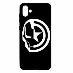 Чехол из раздела Железный человек Iron Man and Captain America для Samsung A04 - FATLINE Чехол из раздела Железный человек Iron Man and Captain America для Samsung A04