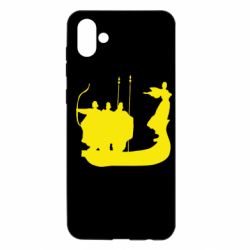 Чехол из раздела Міста України Кий,Щек,Хорив для Samsung A04 - FATLINE Чехол из раздела Міста України Кий,Щек,Хорив для Samsung A04