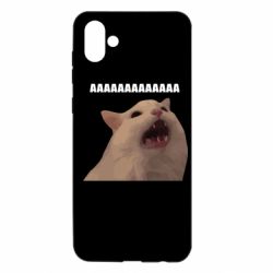Чехол из раздела Мемы Мемный кот кричит для Samsung A04