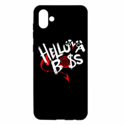 Чехол из раздела Отель Хазбин Адский босс Лого для Samsung A04