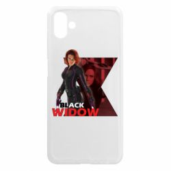 Чехол из раздела Blackjnnfr Widow black art для Samsung A04 - FATLINE Чехол из раздела Blackjnnfr Widow black art для Samsung A04