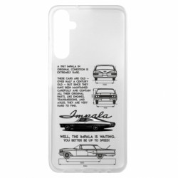 Чехол из раздела Legendary Cars 1967 Chevrolet Impala для Samsung A05s - FATLINE Чехол из раздела Legendary Cars 1967 Chevrolet Impala для Samsung A05s