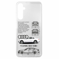 Чехол из раздела Legendary Cars Audi S5 для Samsung A05s - FATLINE Чехол из раздела Legendary Cars Audi S5 для Samsung A05s