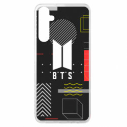 Чехол из раздела BTS BTS and geometric для Samsung A05s - FATLINE Чехол из раздела BTS BTS and geometric для Samsung A05s