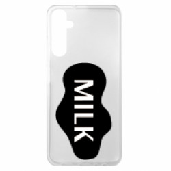 Чехол из раздела Авторские принты Молоко milk для Samsung A05s - FATLINE Чехол из раздела Авторские принты Молоко milk для Samsung A05s