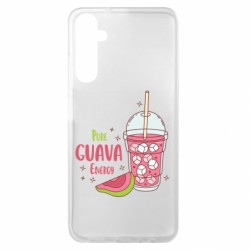 Чехол из раздела Авторские принты Освежающая Энергия гуавы и льда для Samsung A05s - FATLINE Чехол из раздела Авторские принты Освежающая Энергия гуавы и льда для Samsung A05s