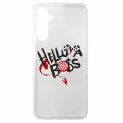 Чехол из раздела Отель Хазбин Адский босс Лого для Samsung A05s