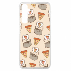 Чехол из раздела Pusheen Pusheen Pizza Lover для Samsung A05s - FATLINE Чехол из раздела Pusheen Pusheen Pizza Lover для Samsung A05s