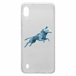 Чехол из раздела Волк Волк полигональный для Samsung A10