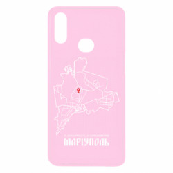 Чохол з розділу Наша Донеччина Карта Маріуполь для Samsung A10s - FATLINE Чохол з розділу Наша Донеччина Карта Маріуполь для Samsung A10s