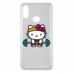 Чехол из раздела Hello Kitty Kitty`s GYM для Samsung A10s - FATLINE Чехол из раздела Hello Kitty Kitty`s GYM для Samsung A10s