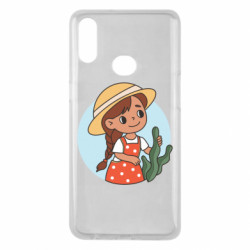 Чехол из раздела Авторские принты Милаха девочка в шляпе для Samsung A10s - FATLINE Чехол из раздела Авторские принты Милаха девочка в шляпе для Samsung A10s
