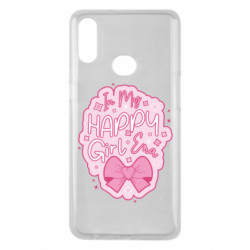 Чехол из раздела Авторские принты Розовый слоган In My Happy Girl Era для Samsung A10s - FATLINE Чехол из раздела Авторские принты Розовый слоган In My Happy Girl Era для Samsung A10s
