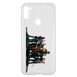 Чехол из раздела Мстители Avengers on the rock для Samsung A11/M11 - FATLINE Чехол из раздела Мстители Avengers on the rock для Samsung A11/M11