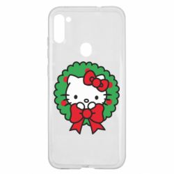 Чехол из раздела Hello Kitty Hello Kitty Merry Christmas для Samsung A11/M11 - FATLINE Чехол из раздела Hello Kitty Hello Kitty Merry Christmas для Samsung A11/M11