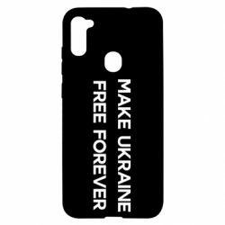 Чехол из раздела Freedom MAKE UKRAINE FREE FOREVER для Samsung A11/M11