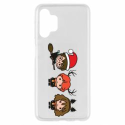 Чехол из раздела Гарри Поттер Гарри Поттер и друзья новогодние для Samsung A13 4G - FATLINE Чехол из раздела Гарри Поттер Гарри Поттер и друзья новогодние для Samsung A13 4G