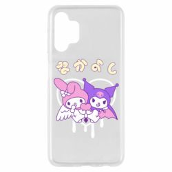 Чехол из раздела Onegai My Melody Kuromi and My Melody для Samsung A13 4G - FATLINE Чехол из раздела Onegai My Melody Kuromi and My Melody для Samsung A13 4G